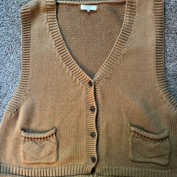 FRNCH Sweater Vest- Size M/L - Picture 9 of 10